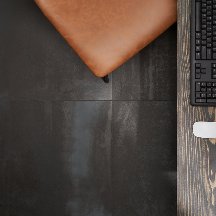 Ivy Hill Tile Hempstead 24" x 24" Porcelain Metal Look Wall & Floor